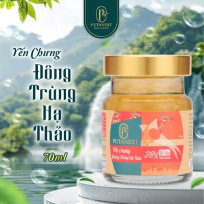 Yến Chưng Cao Cấp Đông Trùng Hạ Thảo 28%