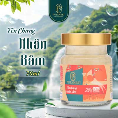 Yến Chưng Cao Cấp Nhân Sâm 28%