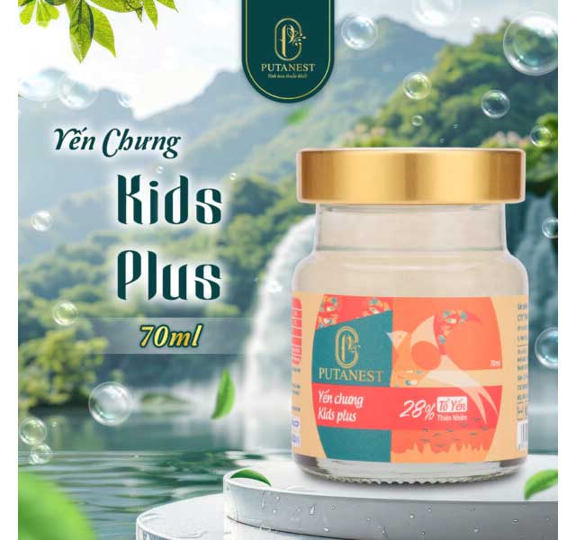 Yến Chưng Cao Cấp Kids Plus 28%