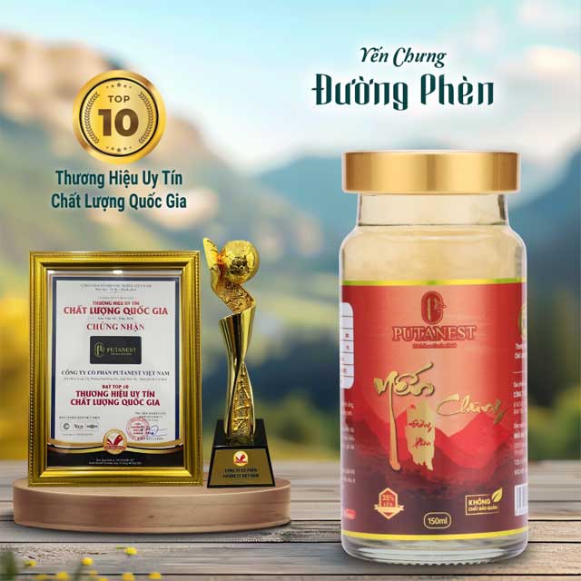 Yến Chưng Thượng Hạng Đường Phèn 150ml 35%