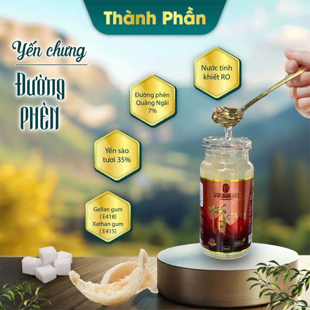 Yến Chưng Thượng Hạng Đường Phèn 150ml 35%