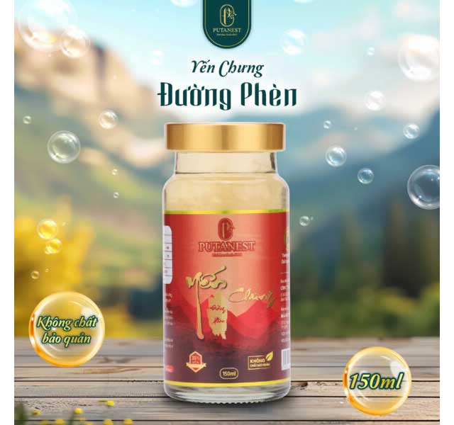 Yến Chưng Thượng Hạng Đường Phèn 150ml 35%